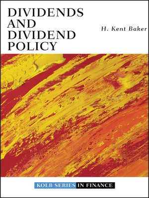 cover image of Dividends and Dividend Policy